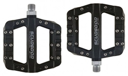 SCUDGOOD Pedali per mountain bike SCUDGOOD - Pedale per bicicletta ad alta resistenza, per mountain bike, colore: Nero