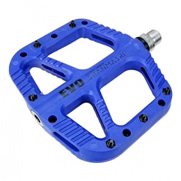 SFZGKTE Pedali per mountain bike SFZGKTE MTB Bici da Strada Bicicletta Pedali con Cuscinetti sigillati da 9 / 16 Pollici Piattaforma in Fibra di Nylon (Poliammide) (Blue)