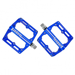 SFZGKTE Pedali per mountain bike SFZGKTE Pedale Piattaforma in Alluminio / Pedale Bicicletta MTB / Pedale Mountain Bike / Pedale BMX / Cuscinetto a Sfera + ASSE CR-Mo / Inclusi perni di Ricambio (Blue)