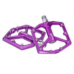 Sharplace Parti di ricambio Sharplace Pedali per Mountain Bike Pedali MTB Colorati Pedali Piatti per Bicicletta Alluminio 9 / 16"Cuscinetto sigillato Leggero per Bici da Strada Mountain BMX - Viola