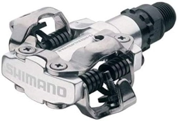 SHIMANO Pedali per mountain bike Shimano EPDM520S, Pedali per Mountain Bike, Argento, 2 Pezzi