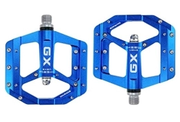 WGZNYN Parti di ricambio WGZNYN Pedali MTB Pedali a Pedale Piatto a Pedale sigillato CNC Corpo in Alluminio for MTB Road Mountain Bike 3 Cuscinetto Pedale for Biciclette Pedali Flat MTB (Color : Blue)