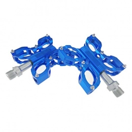 YANBINYA Parti di ricambio YANBINYA Pedali per Mountain Bike, Cuscinetti sigillati 9 / 16" Pedali per Biciclette Superficie Antiscivolo ad Alta Resistenza, per Bici Pieghevoli / Ciclismo in Montagna / Bici da Strada / MTB(Blu)