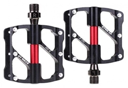 YDL Parti di ricambio YDL Bike Pedal 3 Cuscinetti Anti-Slip Ultralight MTB Mountain Bike Pedale Pedale Sigillato Pedali per Cuscinetti in Bicicletta Accessori Bike Pedals (Color : B 262 Black)