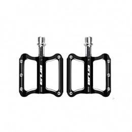 YNuo Parti di ricambio YNuo Pedali for Bicicletta, Pedali for Mountain Bike in Lega di Alluminio con Cuscinetti universali, Accessori for Bici da Strada Accessori per Biciclette per Una Guida confortevol (Color : Black)