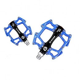 YNuo Pedali per mountain bike YNuo Pedali for Biciclette Pedali in Lega di Alluminio 2 / Pacchetto Comodi Cinque Colori tra Cui Scegliere Accessori per Biciclette per Una Guida confortevol (Color : Blue)