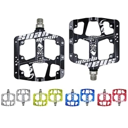 Yuxinkang Parti di ricambio Yuxinkang Pedali per Biciclette in Metallo, Pedali della Mountain Bike, Pedali in Lega di Alluminio Ultraleggero Pedali per Biciclette e 3 Cuscinetti sigillati, Antiscivolo Trekking MTB Bike Pedals