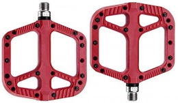 YZ Parti di ricambio YZ Pedale bici, Accessori bici, Palin Mountain Bike Nylon Cavigliera Pedale di guida Adatto per Mountain Bike Veicoli stradali Pieghevoli ecc, Rosso