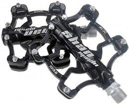 YZ Pedali per mountain bike YZ Pedale, Black Mountain Bike Pedali, in lega di magnesio leggero pedale Anti-Skid piatto largo pedale equitazione Ricambi