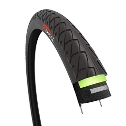 Fincci Parti di ricambio Fincci 26 x 1, 95 Pollici 53-559 Slick Pneumatico Copertone con Anti-puntura Antiforatura da 2, 5 mm per Strada MTB Montagna Ibrida Bici Bicicletta