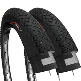 Fincci Pneumatici per Mountain Bike Fincci Copertoni 20 x 1.95 Pollici 53-406 Pneumatici per BMX MTB o Bicicletta per Bambini (Confezione da 2)