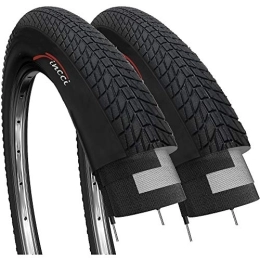 Fincci Pneumatici per Mountain Bike Fincci Coppia Copertoni 20x1.75 Pollici 47-406 Gomme Copertone per BMX MTB Bike o Bambina Bici Bicicletta Pneumatici 20 x 1.75 (Confezione da 2)