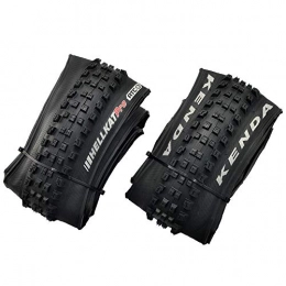 Kenda Parti di ricambio KENDA K1201 HELLKAT Pro 29x2.4" 120TPI Folding Dual Tread ATC Tire, Black, 2 Tire, KD2210