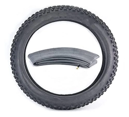 LHaoFY Parti di ricambio LHaoFY Pneumatico per Biciclette 20 Pollici 4.0 Pneumatico Grasso Pneumatico in motoslitta Ruota Anteriore Pneumatico Beach Bicycle Rotella Pneumatico Mountain Bike (Colore: 20x4.0 1 Set)