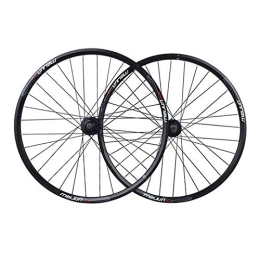 NEZIAN Ruote per Mountain Bike 20 26 Pollici Set Di Ruote for Mountain Bike Bici MTB Cerchio In Lega Doppia Parete Rilascio Rapido Freno Disco 6 7 8 9 V 32H (Size : 20in)