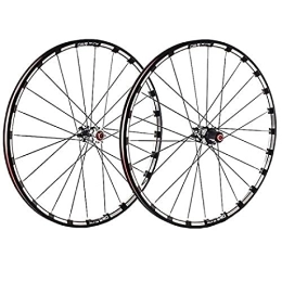 KONGWU Parti di ricambio 26 / 27.5 / 29 Inch Carbon Fiber Hub Mountain Bike Wheelset MTB Front Rear Wheel 5 Bearing Double Wall 7 8 9 10 11 Speed Cassette (Color : Quick Release, Size : 26inch), Rilascio rapido, 27, 5 pollici, Am