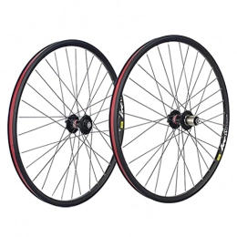 SHBH Parti di ricambio 26 / 27.5 / 29" Mountain Bike Wheelset Freno a Disco MTB Cerchio Ruote a Sgancio Rapido 32H Hub per 7 / 8 / 9 / 10 velocità Cassetta Volano 2140g (Size : 29'')