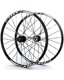 LLC Parti di ricambio 26 / 27.5 / 29"Ruote per Mountain Bike Cerchi in Lega Cerchi in Carbonio Ultraleggeri Ruote per Bici con Cuscinetti Sigillati 24H, 26 Inches