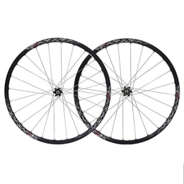 NEZIAN Parti di ricambio 26 Pollici Set Ruote Mountain Bike MTB Doppia Parete Rim Freno Disco Rilascio Rapido Montagna Bicicletta 24 Fori 8 9 10 11 Velocità (Color : C)