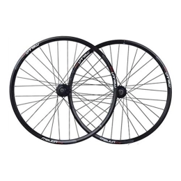 NEZIAN Parti di ricambio 26 Pollici Set Ruote Mountain Bike MTB Mozzo Cerchio In Lega A Doppia Parete Set Rilascio Rapido Freno A Disco 32 Buche 7 8 9 10 Velocità (Color : Blue)