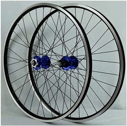 Amdieu Parti di ricambio Amdieu Wheelset 26 Pollici MTB Set di Ruote in Bicicletta, Ruota Mountain Bike 32h Disco / Freno a Bordo 7-11 velocità QR Cuscinetto a Cassette Cuscinetti sigillati 6 pawls Bordo ciclistico Road Wheel