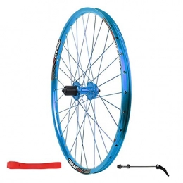 ASUD Parti di ricambio ASUD Cerchio Ruota 26 inch Bici Bicicletta MTB Mountain Bike Set Ruote Singole Posteriori per Mountain Bike con Freno a Disco, Blu