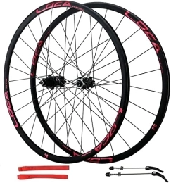 MXITA Ruote per Mountain Bike bicicletta Gruppo ruote Ruote for mountain bike 700C 27, 5 pollici, doppia parete a sgancio rapido Freno a disco a 24 fori Ibrido / mountain 8 velocità (Size : 27.5inch)