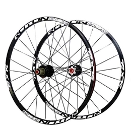 CTRIS Parti di ricambio Bicicletta Ruote 26 27, 5 29 Pollici Set di Ruote for Mountain Bike MTB Cerchi Doppia Parete Cuscinetto Sigillato Mozzi Fibra Carbonio Bicicletta Freno Disco QR 8-11 velocità (Size : 29in)