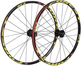 GJX Ruote per Mountain Bike Cerchi Bici Wheels Mountain bike wheelset 26 pollice ruote di bicicletta doppia parete in lega di alluminio Ruota disco impostato sgancio rapido Palin cuscinetto 8 / 9 / 10 velocità mozzo di bicicletta di