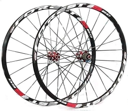 GJX Parti di ricambio Cerchi Bici Wheels Ruota di bicicletta, mountain bike anteriore Set CERCHIO POSTERIORE Disco biciclette 26 / 27.5 pollici tirare dritto 5 Cuscinetto Accessori Attrezzature in lega di alluminio