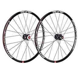 JIE KE Parti di ricambio Cerchio bici 27.5 pollici Hub Alluminio Mountain Bike Wheelset Disc Freno a disco Doppia parete 5 Palin 7 8 9 10 11 Velocità Cassetta Accessorio per bicicletta per assi a sgancio rapid