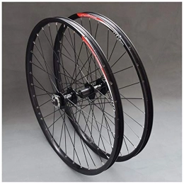 JIE KE Parti di ricambio Cerchio bici Bicicletta Wheelset 26 pollici MTB Bike Wheels Bike Alloy Alloy CASSETTE CASSETTE HUB Cuscinetto sigillato Freno a disco QR 7-11 Velocità 32h Accessorio per bicicletta per assi a sgancio