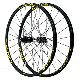 JIE KE Parti di ricambio Cerchio bici Bike Mountain Bike Wheelset, 26 / 27.5 / 29 pollice MTB Bicicletta in alluminio alluminio Wheelset Quick Release Disco freno 24 fori Piccola spline 12 velocità Accessorio per bicicletta p