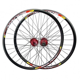 JIE KE Parti di ricambio Cerchio bici Bike Wheelset 27.5" MTB. Freno a disco in lega doppia QR 8-10. Velocità Cassette Hub Sigillata Cuscinetto in acciaio raggio 32h per assi a sgancio rapid (Color : C)