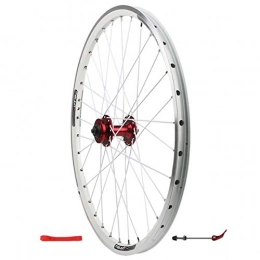 JIE KE Parti di ricambio Cerchio bici Mountain Bike Wheelset da 26 pollici Bicicletta anteriore ruota posteriore ruota doppia strato in lega MTB RIM Disc Discc Venditura rapida 7 8 9 10 Velocità 32h Accessorio per bicicletta