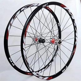 JIE KE Parti di ricambio Cerchio bici MTB 26 27.5. Pollice Bicycle Front & Rear Ruota Disc Disco Montagna Mountain Bike Wheelset Double Wall LOY RIM per cassetta 7-11Speed Accessorio per bicicletta per assi a sgancio rapid