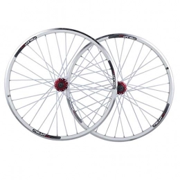 JIE KE Ruote per Mountain Bike Cerchio bici MTB 26. Pollice bicicletta Wheelset Doppio muro in lega di muro disco / bordo freno a sgancio rapido Bike wheel 7 / 8 / 9 / 10 Velocità Cassetta Accessorio per bicicletta per assi a sgancio rap