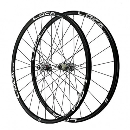 JIE KE Parti di ricambio Cerchio bici MTB. Bike Wheelset 26 / 27.5 / 29 pollice Mountain Bicycle Set di ruote per biciclette a sgancio rapido Pull 4 Palin Disc Brake Rim Six Claw 8-12 Mozzo a cassetta di velocità