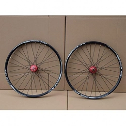 JIE KE Parti di ricambio Cerchio bici MTB. Wheelset 26 / 27.5 / 29 pollice Disc Breke Bicycle Bicycle Front & Rear Ruota Doppio RIM QR. Per 7-11 Velocità Cassetta Volo Volo 32 ha parlato (Color : A, Size : 27.5")