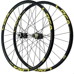 JipiN Ruote per Mountain Bike Cerchioni per mountain bike da 26 / 27, 5 / 29 pollici Set di ruote per bicicletta a sgancio rapido 24 ore 7 8 9 10 11 12 velocità