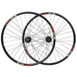 CHICTI Ruote per Mountain Bike CHICTI 29 pollici bicicletta Wheelset doppia parete MTB Rim sgancio rapido V-Brake ibrido / Mountain Bike Hole Disc 7 8 9 10 velocità 27.5 Outdoor (dimensioni : 27.5")