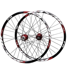 CHICTI Ruote per Mountain Bike CHICTI Set Ruote 26" / 27.5" / 29" for Mountain Bike Bici Cerchio in Lega Doppia Parete Mozzo Primi 2 Posteriori 4 Palin Rilascio Rapido Freno Disco 7 8 9 10 11 V (Size : 29in)