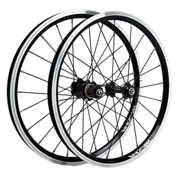 CTRIS Parti di ricambio CTRIS Bicicletta Ruote Ruote MTB 20" 22" Freno A V A Sgancio Rapido 20 / 24 Ruote per Mountain Bike Molta Forza Cerchio in Lega Alluminio Ruota Bicicletta 7 8 9 10 11 12 velocità (Size : 20inch 74 / 130)