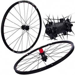 GJZhuan Parti di ricambio GJZhuan Mountain Bike Ruota Set 26 27.5 Pollici Mozzo di Tiro Dritto Sgancio Rapido Bici Ruote Set 24 Hole 7 / 8 / 9 / 10 / 11 velocità (Size : 27.5 inch)