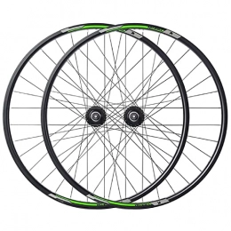 JIE KE Parti di ricambio JIE KE Accessorio per Bicicletta per Assi a sgancio rapido MTB Wheelset Set 27, 5 '' Disc Freno Freno Freno Montano Ruote Posteriori Anteriori per Biciclette per Biciclette 32h Modo