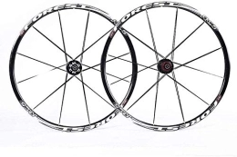 L.BAN Ruote per Mountain Bike L.BAN 26 Set di Ruote per Bici da Bicicletta, Doppia Parete Cerchio MTB a sgancio rapido V-Brake Hybrid / Mountain Bike Hole 7 7 9 10 velocità, E-27, 5 Pollici