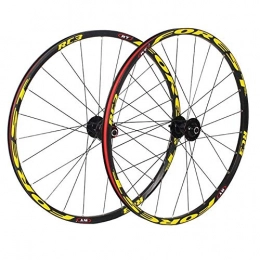 L.BAN Parti di ricambio L.BAN Ruote da 26 / 27, 5 Pollici per Mountain Bike, Set di Ruote per Bici da MTB Freno a cerchione a Disco 8 9 10 11 Cuscinetti sigillati Hub Mozzo Bici da Turismo Touring, D-26inch