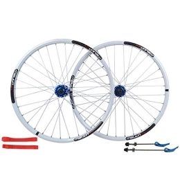 L.BAN Ruote per Mountain Bike L.BAN Ruote per Mountain Bike Ruote Doppie per Freni a Disco 26"Ruote per Bicicletta da 32 Fori in Lega di Alluminio