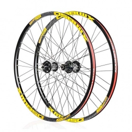 L.BAN Parti di ricambio L.BAN Set di Ruote per Mountain Bike, 26"27, 5" Double Wall Rim Quick Release 8 9 10 11 Speed ​​Freewheel Hub 1820g, 27.5inch