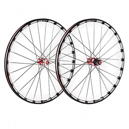 LICHUXIN Parti di ricambio LICHUXIN 26 / 27, 5 / 29 Pollici Fibra Carbonio Mountain Bike Set di Ruote 5 Cuscinetti Doppio Muro MTB Anteriore Posteriore Ruota 7 8 9 10 11 velocità Cassetta (Color : Thru axle, Size : 26inch)